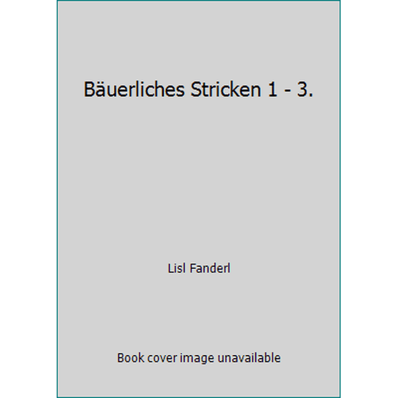 Pre-Owned Buerliches Stricken 1 - 3. (Hardcover) 3475530880 9783475530883