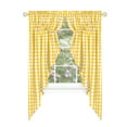 thumbnail image 3 of Achim Traditional Plaid Rod Pocket Light Filtering Curtain Set, 72.00" x 63.00", 3 of 5