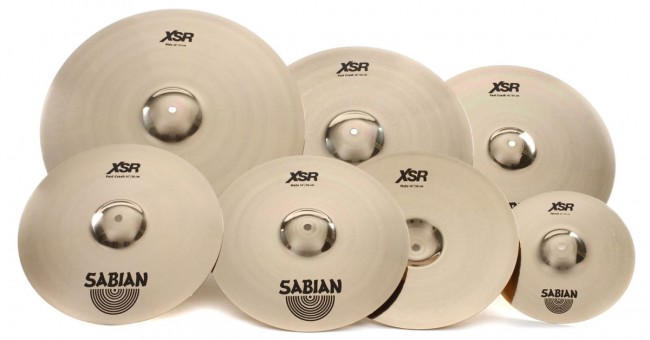 Sabian　XSR5007SB　Super　Brilliant　XSR　Set　Series　Cymbal