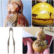 HONMEET Iron Pyrography Wire Tip Set for Wood Burning Tool, Ideal for Beginners and Craft Enthusiasts