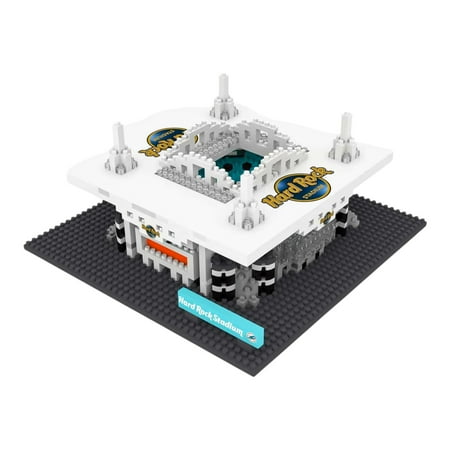 Miami Dolphins NFL BRXLZ Mini Stadium 1087-Piece Building Block Set Miami Dolphins NFL BRXLZ Mini Stadium 1087-Piece Building Block Set