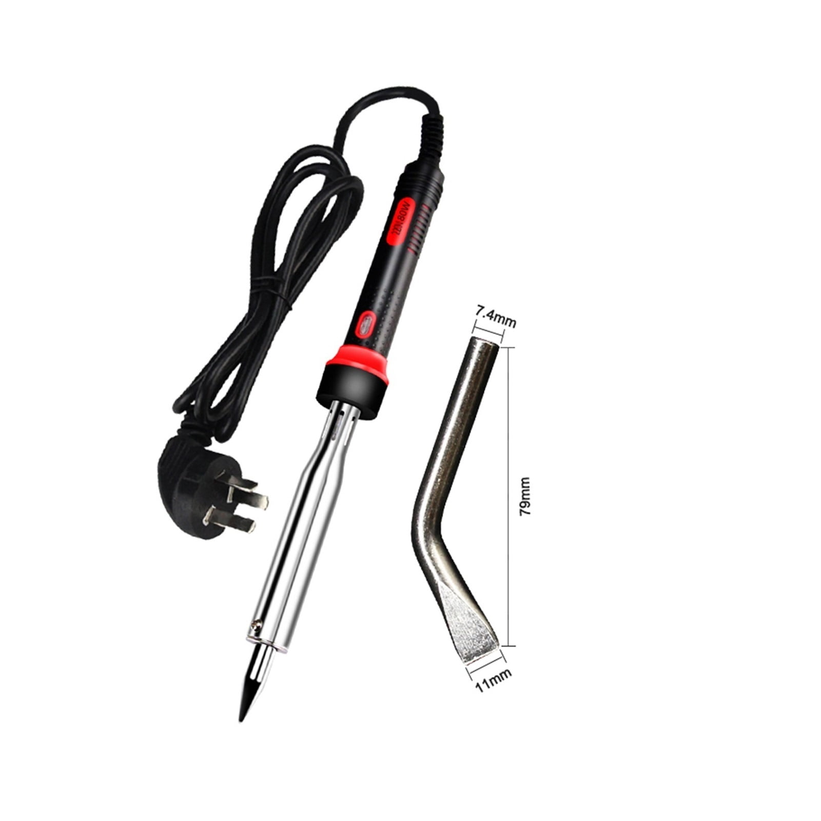 Electric Soldering Iron Kit,Hot Gun Soldering Electrical Soldering Iron,4 In 1 Soldering Rework Repair Tools