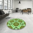 thumbnail image 3 of Ahgly Company Indoor Rectangle Patterned Stoplight Go Green Area Rugs, 4' x 6', 3 of 6