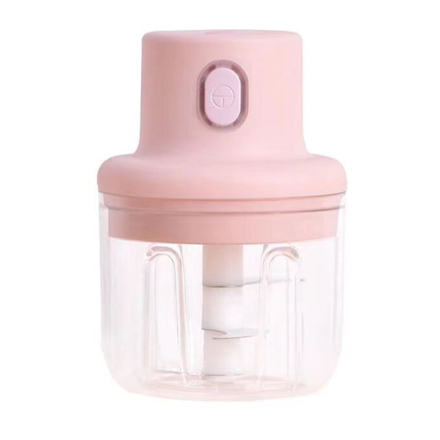 Electric Garlic Grinder Mini Multipurpose Anti Slip Portable Food Processor for Complementary Food Home Travel