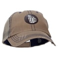 thumbnail image 5 of Oktoberfest Skull in Beer Cup Heat Transfer Low Profile Special Cotton Mesh Cap - Khaki OSFM, 5 of 5