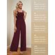 thumbnail image 5 of Mono casual holgado Prettyleaf para mujer, color burdeos, talla S, 5 of 9