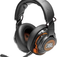 JBL Quantum ONE Wired Over-Ear Professional Gaming Headset with Head-Tracking Enchanced JBL QuantumSPHERE 360 - Black - Open Box