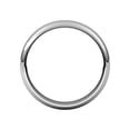 thumbnail image 2 of 14k White Gold 4mm Half Round Band Ring Size 6.5 Ring for Women and Men - 3.7 Grams, 2 of 2
