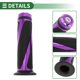 thumbnail image 5 of Kit de cubiertas de empuñaduras de motocicleta de 7/8" 22mm 15/16" 24mm, empuñaduras de acelerador de aleación de aluminio y goma para motocicleta, scooter, bicicleta, ATV, color púrpura, 1 juego, 5 of 7