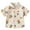 AB37 Beige, variant on Tisuna Button Down T Shirt For Boys Toddler Dinosaur Print Short Sleeve Lapel Neck Tops Casual Cute Boys Child Summer Outfits Beige Size 3-4 Years