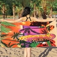 thumbnail image 3 of Beach Towels,Microfiber Active Print Beach Towel, for Swimming QuickDrying and Patterns Fine Fiber Beach Towel, for Swimming Sports and Quick-Drying, Beach Towels for Adults(F,27.5x59.8in), 3 of 5