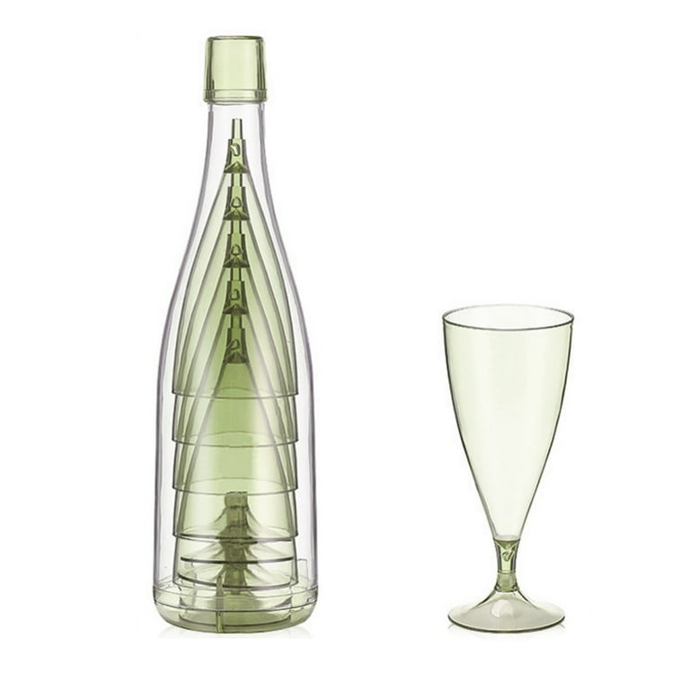 Portable online champagne glasses