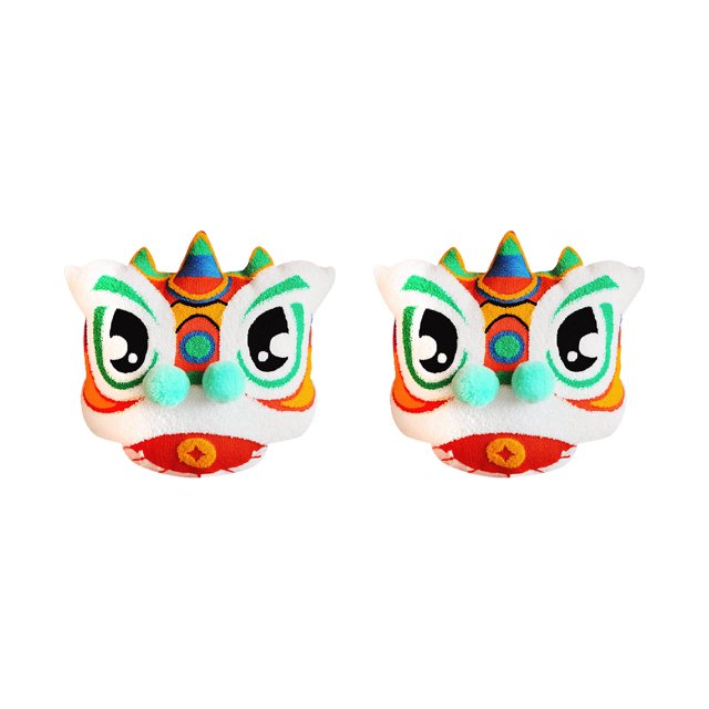 2 uds funda de almohada 3D , funda de almohada de Año Nuevo Chino Oriental para el hogar, vacaciones, Festival de Primavera, decoración de silla 2 uds verde 43cm Macarena Funda de almohada