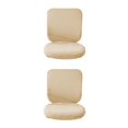 thumbnail image 1 of Guardoinrt Soft and Breathable Swivel Chair Cover Seating Experience Beige Backrest + Cushion Cover 2Set, 1 of 6