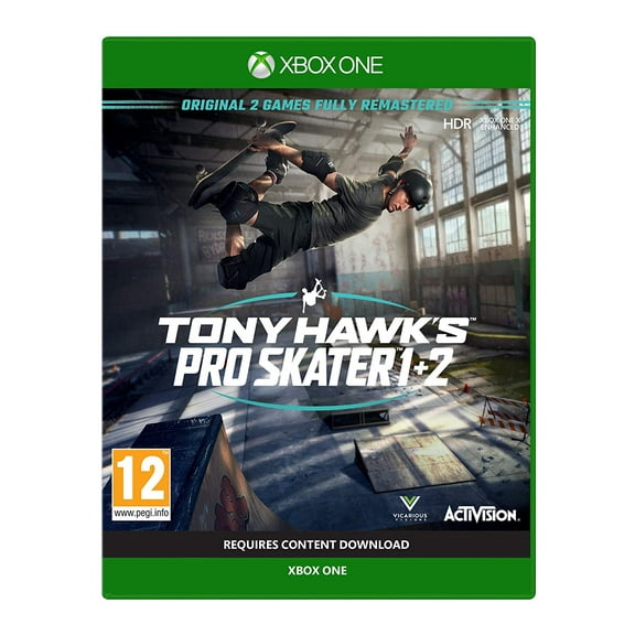 Tony Hawks Pro Skater 1 & 2 Xbox One EU Version Region Free