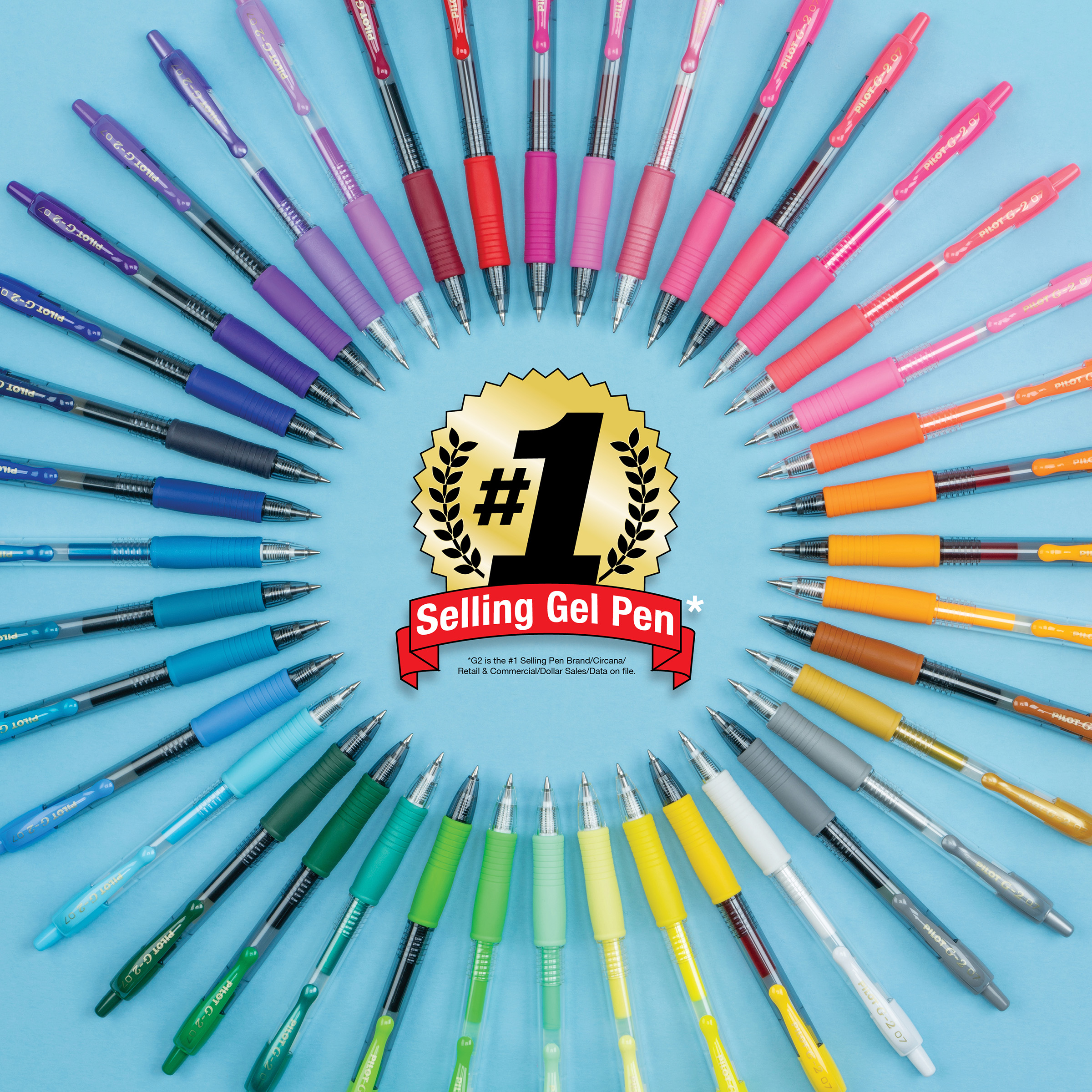 Pilot G2 Gel Ink Pens, Fine Point 0.7mm, 20 Count, Assorted photo 7