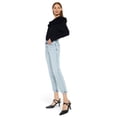 thumbnail image 6 of Kancan - Mid-Rise Cropped Straight Leg Jeans (27" Inseam) - KC20063M, 6 of 8