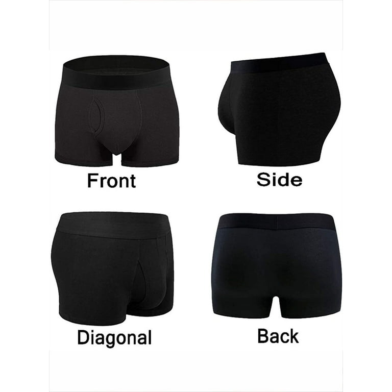 Comfneat Women's 4-Pack Boyshorts Cotton Spandex Boxer Briefs Stretchy  Underwear, Black 4-pack, Small : : Clothing, Shoes & Accessories