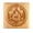 Beige2, variant on Generic Wooden Cookie Mold, 10 cm Round Christmas Scene Press for Baking