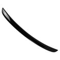 thumbnail image 3 of Ikon Motorsports Trunk Spoiler Compatible With 2001-2007 Mercedes-Benz C-Class W203 4-Door Sedan Painted #197 Obsidian Black Metallic AMG Style ABS Plastic Rear Wing Spoiler Tail Lip, 3 of 5