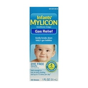 Mylicon Infants Drops Anti Gas Relief Dye Free Formula For Babys, 1 Oz