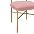 thumbnail image 2 of TOV Furniture Kim Performance Blush Velvet Dining Chair, 2 of 12