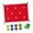 red, variant on Almencla Hole Tarp Coordination Playing Team Building Game for Garden Indoor Backyard red