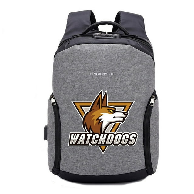 Mochila para perros y niños, escuela, poliéster, 30 x 13 x 45 cm