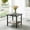 18.1×18.1×18.7 in, variant on INTER HUT Outdoor Side Table, 18.1-Inch Small Patio Side Table with Wicker Storage, All-Weather End Table for Porch Deck Balcony Pool, Black