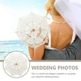 thumbnail image 2 of 2pcs Lace Umbrellas Wedding Bridal Parasol Wedding Umbrella Photography Props, 2 of 7