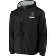 thumbnail image 2 of Men's Dunbrooke Black Las Vegas Raiders Logo Legacy Stadium Full-Zip Jacket, 2 of 4