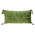 thumbnail image 1 of Parkland Collection PILL21272P Zella Transitional Olive Rectangle Throw Pillow, 1 of 1