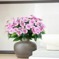 thumbnail image 5 of Topboutique Artificial Silk Flowers Silk Flowers Bouquet Realistic Impatiens Bouquet Fake Plants Flowers Faux Impatiens Bushes for Wedding Garden Porch Patio Balcony Decoration,4 Pcs-Pink, 5 of 6
