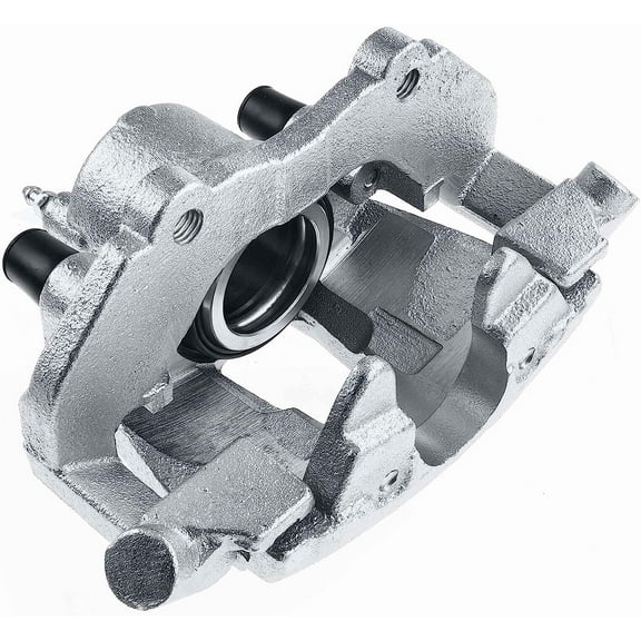 A-Premium Disc Brake Caliper Assembly with Bracket Compatible with Select Mazda and Volvo Models - 3 2004, C30 2008-2013, C70 2006-2013, S40 2004-2011, V50 2005-2010 - Front Left Driver Side