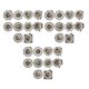 thumbnail image 1 of 30 Pegatinas de Encaje Sincero Decorativas para Álbumes de Recortes PET, 1 of 10