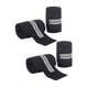 thumbnail image 3 of Paquete de 4 Correas de Levantamiento de Pesas, Muñequeras de Compresión, Muñequeras de Soporte para Entrenamiento de Fuerza Y Gimnasio., 3 of 8