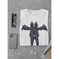thumbnail image 3 of Cat In Bat  Costume T-Shirt Men -Image by Shutterstock, Male 3X-Large, 3 of 4