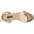 thumbnail image 5 of NINE WEST Womens Istelle3 Heeled Sandal 6.5 Gold, 5 of 7
