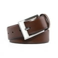 thumbnail image 2 of Men's Genuine Leather Dress Belt for Men Jeans Khakis Dress Outfits, 2 of 4