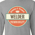 thumbnail image 4 of Inktastic Welding for Welder Long Sleeve T-Shirt, 4 of 5