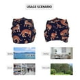 thumbnail image 7 of Fuzoiu Leopard Print Print Winter Beanie Hat for Men & Women,Warm Knit Cap,Women Windproof Watch Hat,Knit Warm Unisex Beanie, 7 of 7