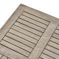thumbnail image 7 of GDF Studio Savannah Outdoor Acacia Wood Coffee Table, Light Gray, 7 of 7
