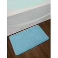 thumbnail image 2 of Nautical Bath Mat, Interpretation of Various Seashells in Pastel Tones Underwater Elements, Plush Bathroom Decor Mat with Non Slip Backing, 29.5" X 17.5", Pale Lilac Seafoam, by Ambesonne, 2 of 2
