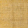 thumbnail image 1 of Ahgly Company Machine Washable Indoor Square Abstract Chrome Gold Yellow Area Rugs, 6' Square, 1 of 7