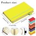 thumbnail image 6 of 100 Page Composition Notebook,Pocket Small Notebook Journals,Journal With Pen Holder,Hardcover College Ruled Lined Journals,Mini Cute Memo Notepad,A6 Notebook,Travel Journal Cover,3.5 x 5.5 In, 6 of 6