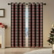 thumbnail image 5 of mfyjkho Cortinas Navideñas Clásicas Con Diseño De Bolas Peludas Para Decoración Navideña, Tratamiento Opaco De Poliéster Para Ventana De Sala De Estar, Bolsillo Para Varilla, 132 X 183 Cm, 1 Pieza, 5 of 6