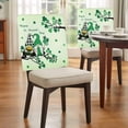 thumbnail image 4 of St. Patrick's Day Chair Back Covers, Removable Chair Covers for Dining Chairs Set of 8, Washable Chairs Slipcovers Back Seat Protector for Wedding Party 19"x20", 4 of 9