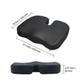 thumbnail image 5 of Cooling Gel Seat Cushion - Memory Foam Wheelchair Pad, U-Cutout for Tailbone Relief, Portable Car Office Chair Cushion, Ergonomic Support for Back & Hip Pain, 5 of 9