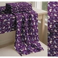 thumbnail image 6 of Soimoi Purple Cotton Cambric Fabric Unicorn & Floral Decor Fabric Printed Yard 56 Inch Wide, 6 of 7