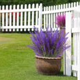 thumbnail image 4 of 12Pcs Artificial Lavender Flowers UV Resistant Faux Plastic Flowers Faux Flowers Plants for Outdoor Garden Patio Window Box Office Table Centerpiece Indoor Decoration, 4 of 5